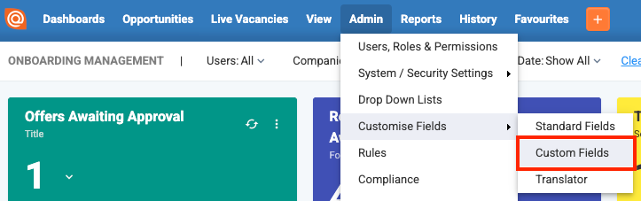 Eploy Custom Fields Top Nav Pn