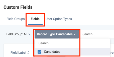 Eploy Candidate Custom Fields Filter Pn