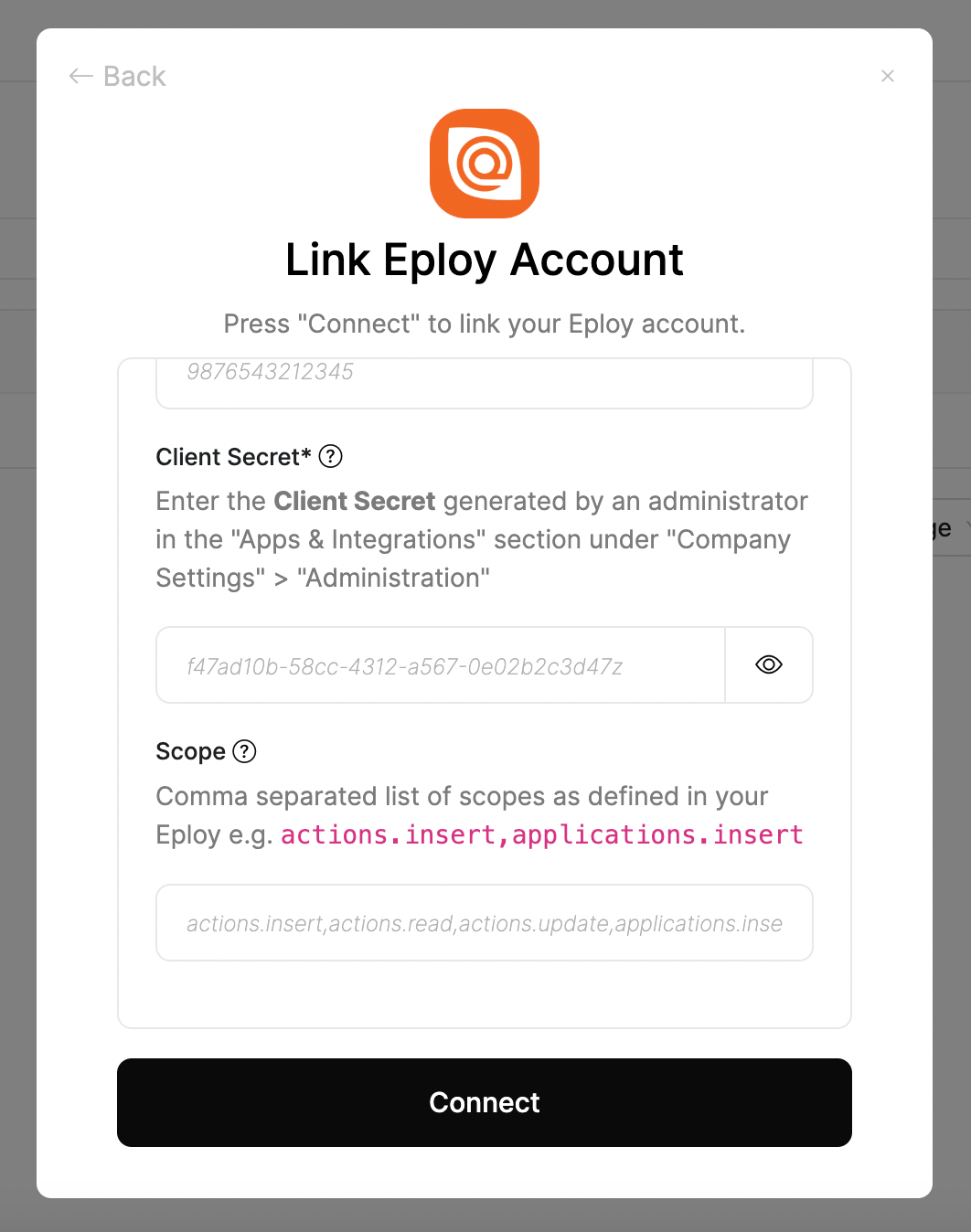Link Account